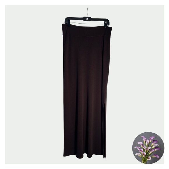Max Studio Brown Maxi Skirt - Size S - Picture 1 of 5